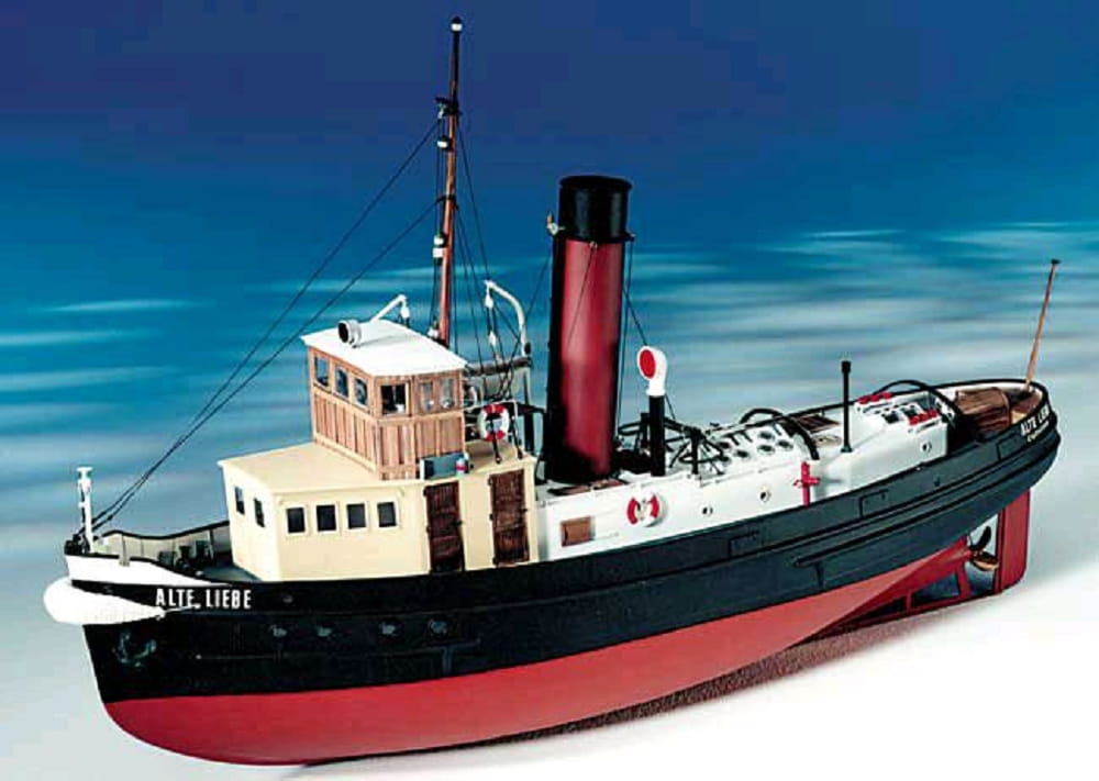 Krick RC Schiff Hafenschlepper 1931 Alte Liebe Boot Baukasten