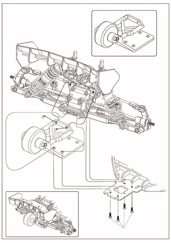 Modster Wheeliebar Set V2_V3_V4_Evolution_XC-Maximum - RC-Zubehoer