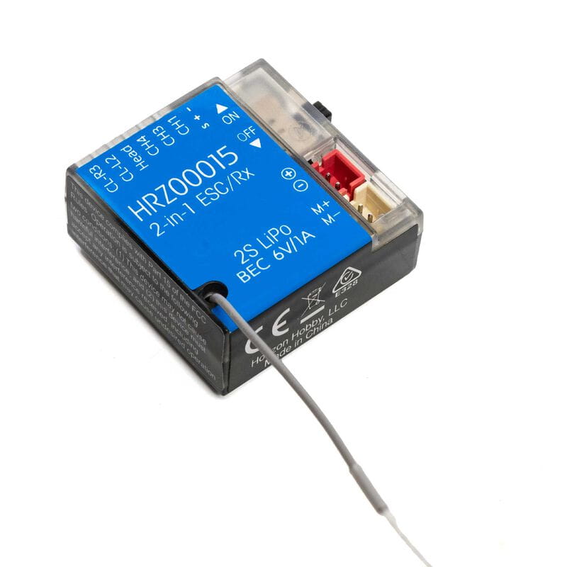 Hobbyzone Regler u Empfaenger 2.4Ghz_ EC2_ 1_24 - RC-Zubehoer