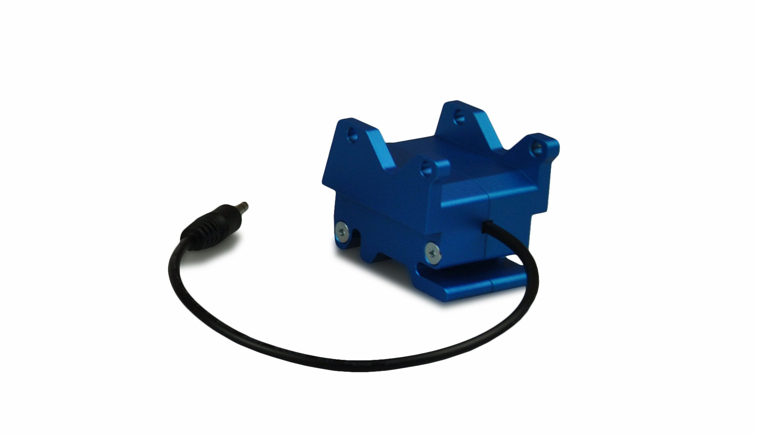 Amewi Elektronisches Schnellwechselsystem für Bagger 1:14 CNC Aluminium, blau