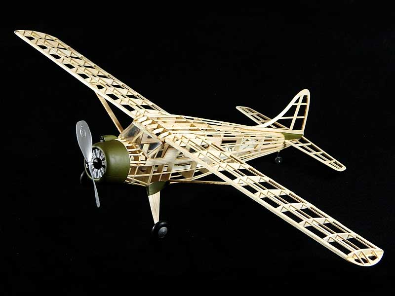 Guillow's Freiflugmodell DHC-2 Beaver 1:24 Wurfgleiter Balsabausatz