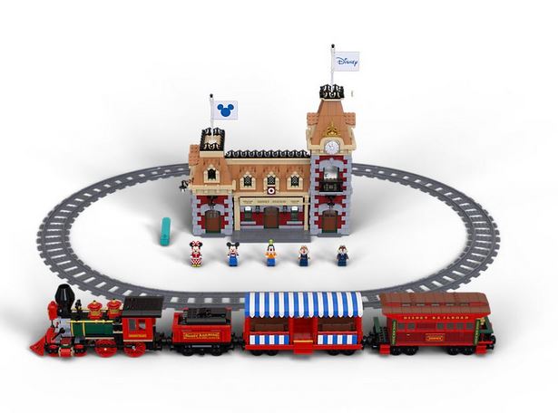 LEGO Exklusiv Set Disney Train and Station Mickey Mouse Zug