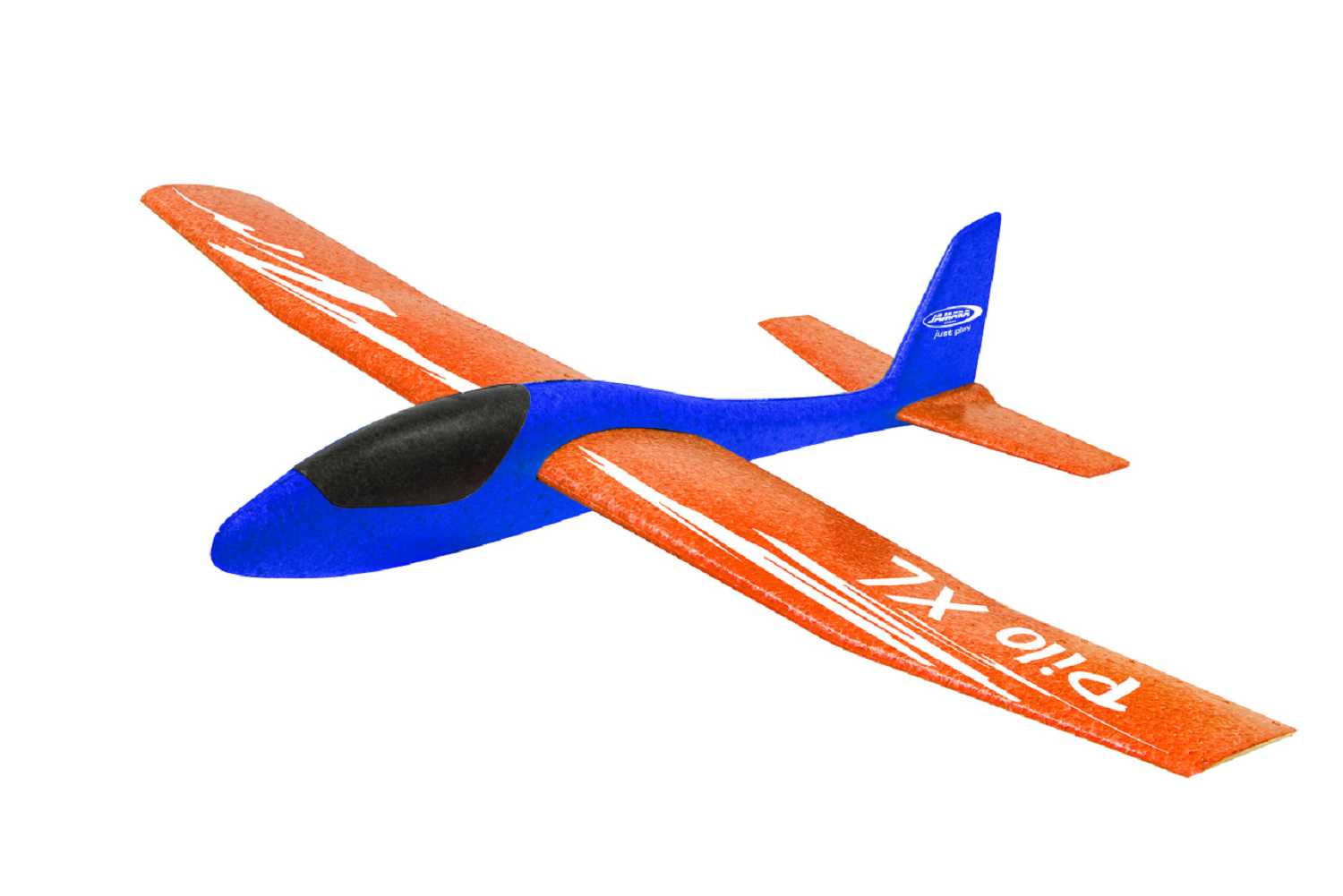 Jamara Pilo XL Schaumwurfgleiter EPP Tragfläche orange Rumpf blau