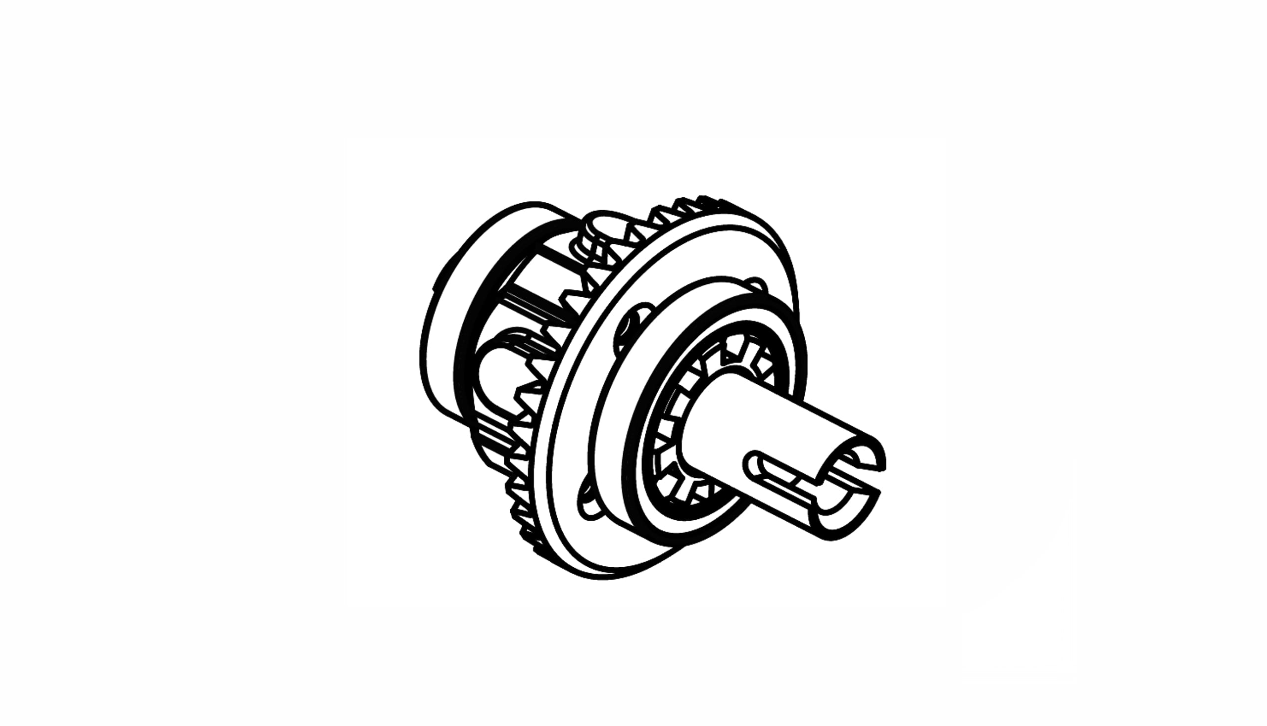 Amewi Sperrgetriebe Set ohne Differential - RC-Zubehoer