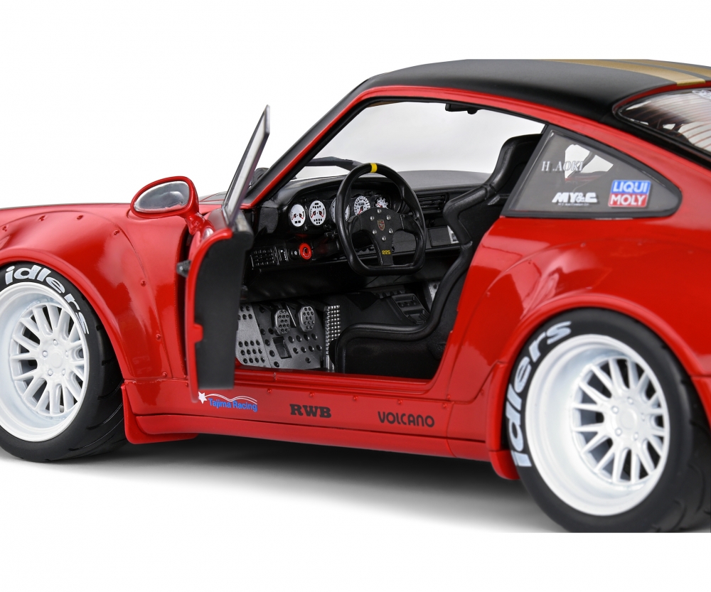Solido 1_18 Porsche RWB Red Saduka Modellauto - RC-Zubehoer