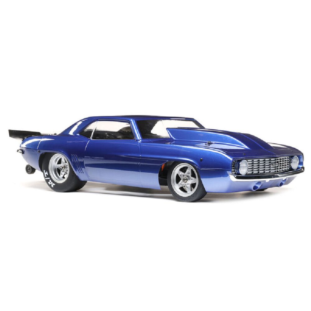 Losi RC Drag Car 1969 Camaro 22S Brushless RTR Blau 1:10 2WD