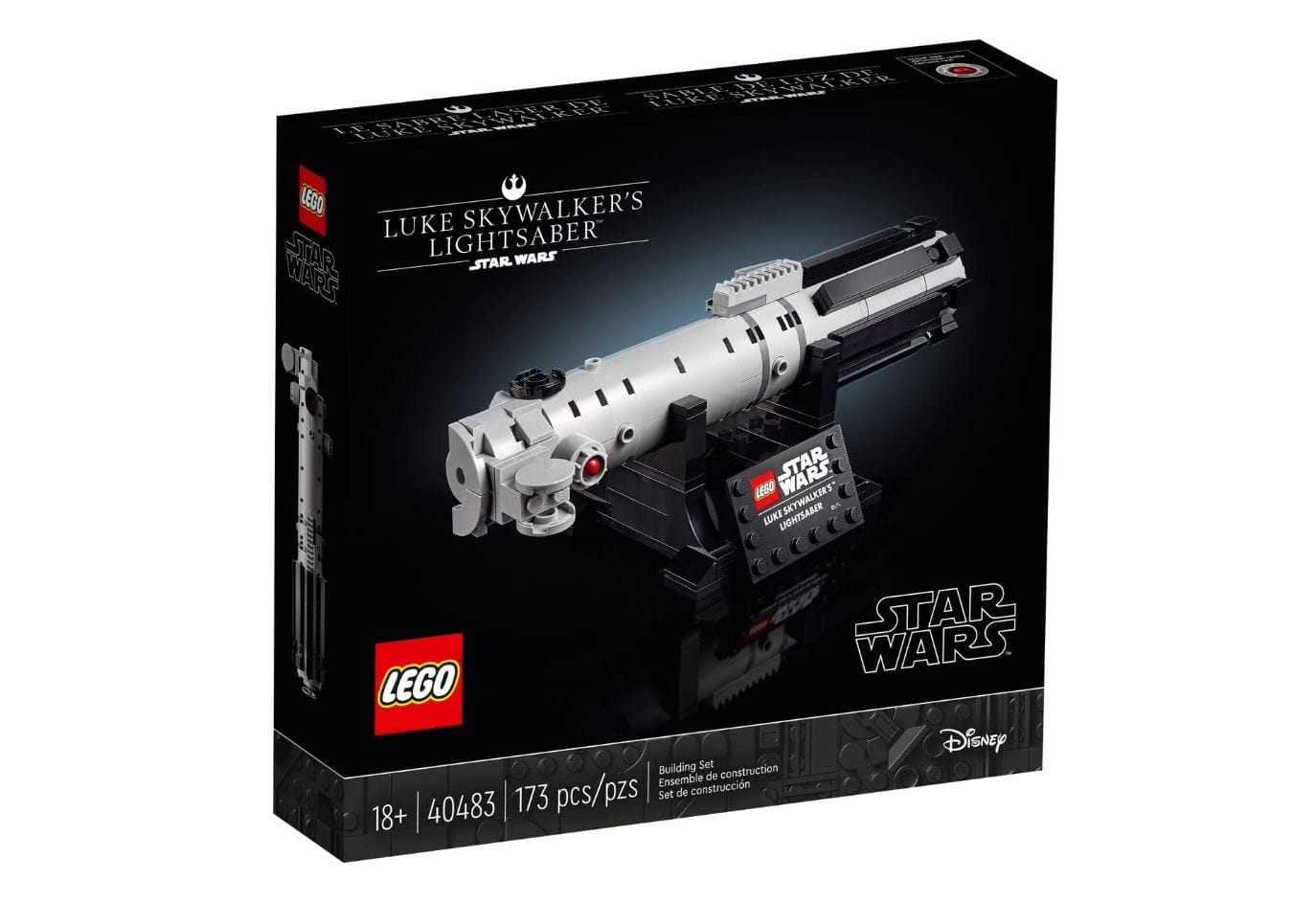 LEGO Exklusiv Set Star Wars Luke Skywalkers Lichtschwert Limitiert