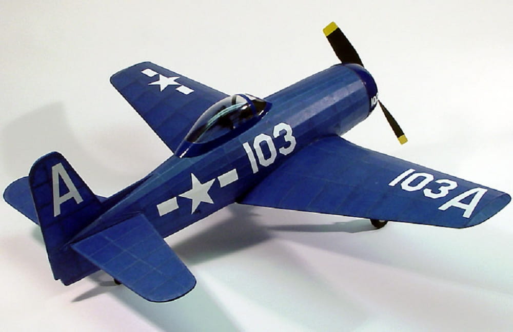 Dumas Aircraft F8F-2 Bearcat Balsabausatz - RC-Zubehoer