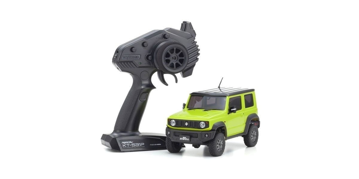 Kyosho RC Mini-Z 4X4 Mx-01 Suzuki Jimny Sierra Kinetic Yellow (Kt531P)
