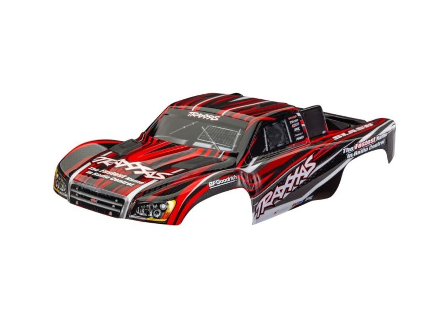 Traxxas Karosserie Slash 4x4 rot Clipless - RC-Zubehoer