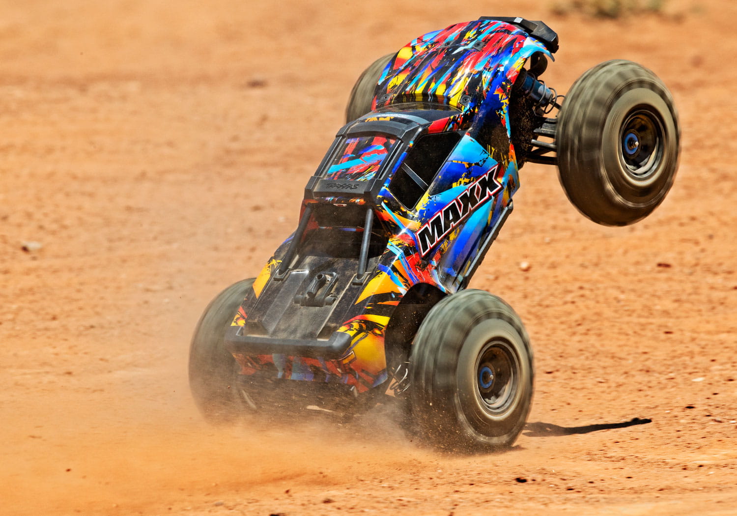 Traxxas WideMAXX Rock - Extreme Leistung - Geschwindigkeit Traxxas RC Monstertruck Wide MAXX 1:10 RTR TSM Brushless SR VXL Rock N Roll