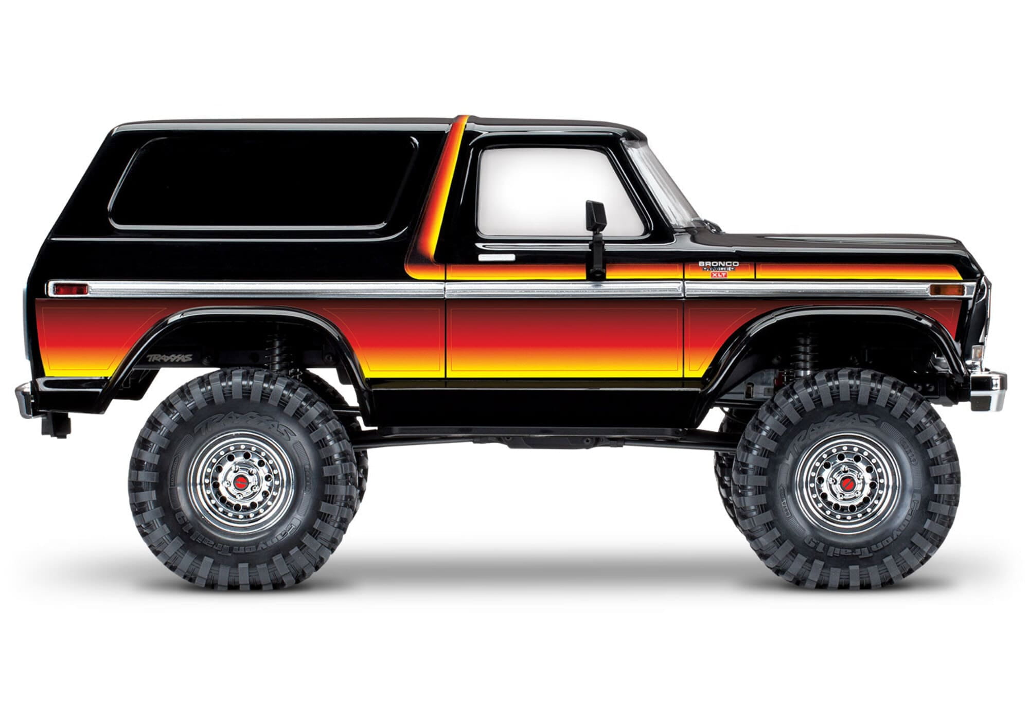 TRAXXAS TRX-4 1979 Ford Bronco Crawler RTR in sunset - Detailgetreue Karosserie und Offroad-Per