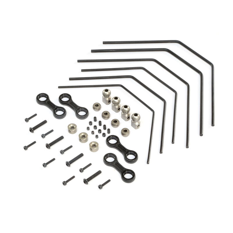 Losi Sway Bar Set_ 8X - RC-Zubehoer