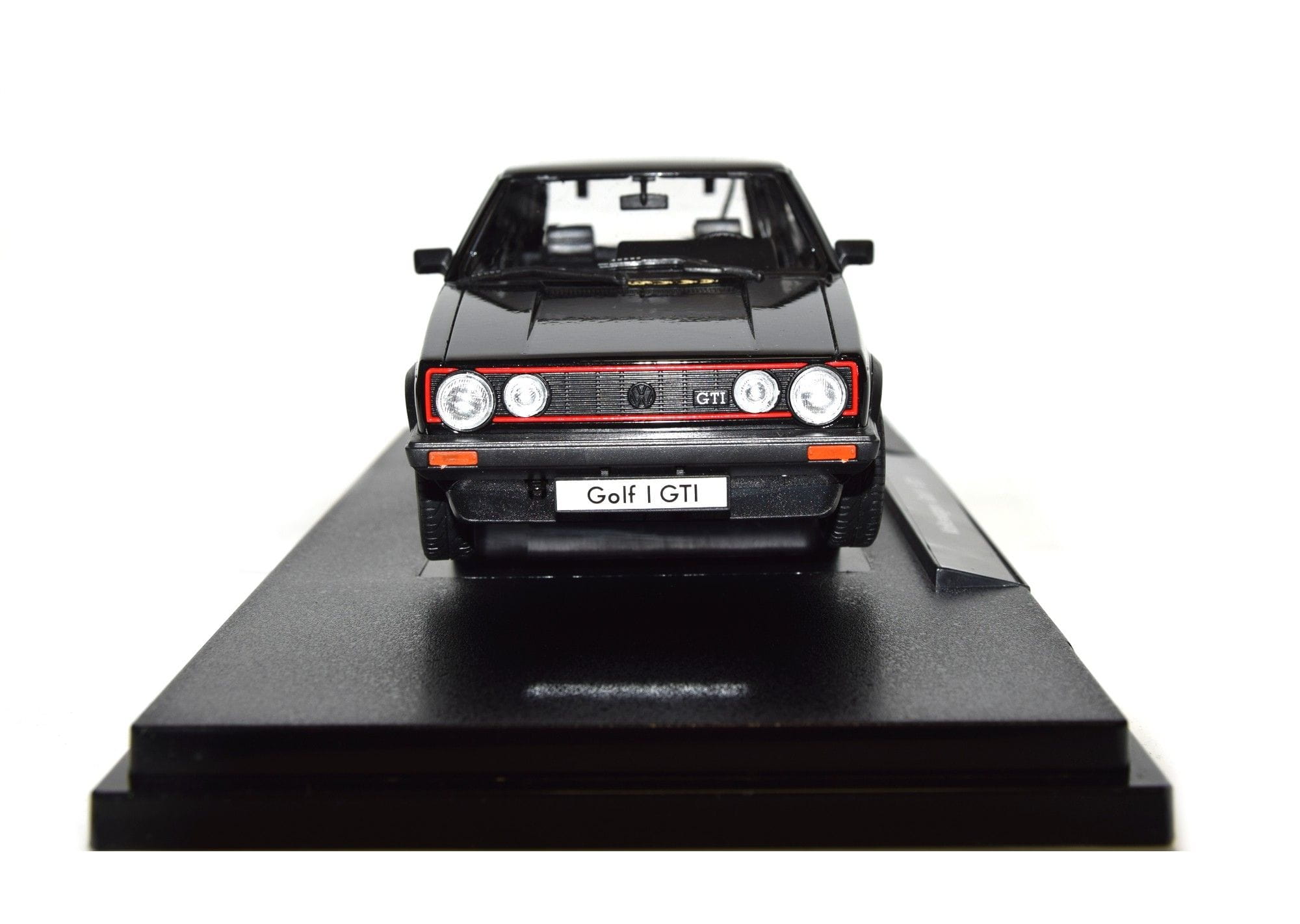 Welly Modellauto 1:18 VW Golf 1 GTI Schwarz