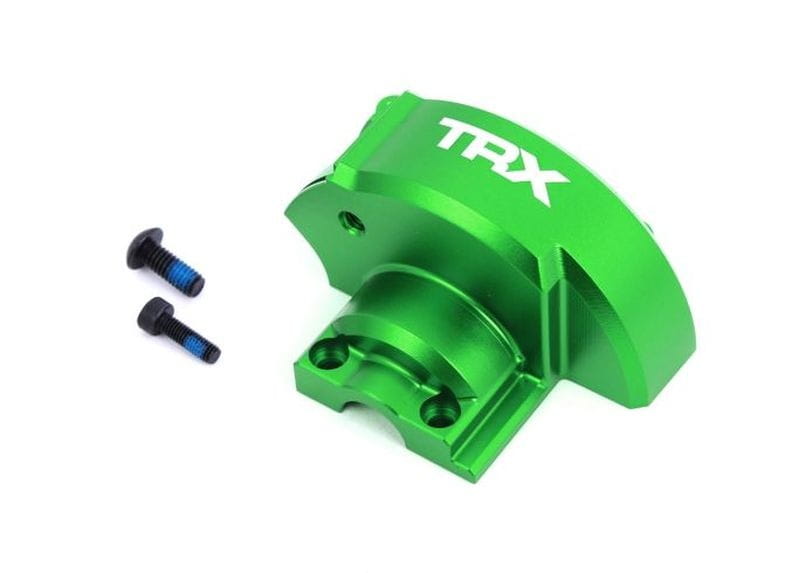 Traxxas Getriebe Abdeckung Alu gruen - RC-Zubehoer