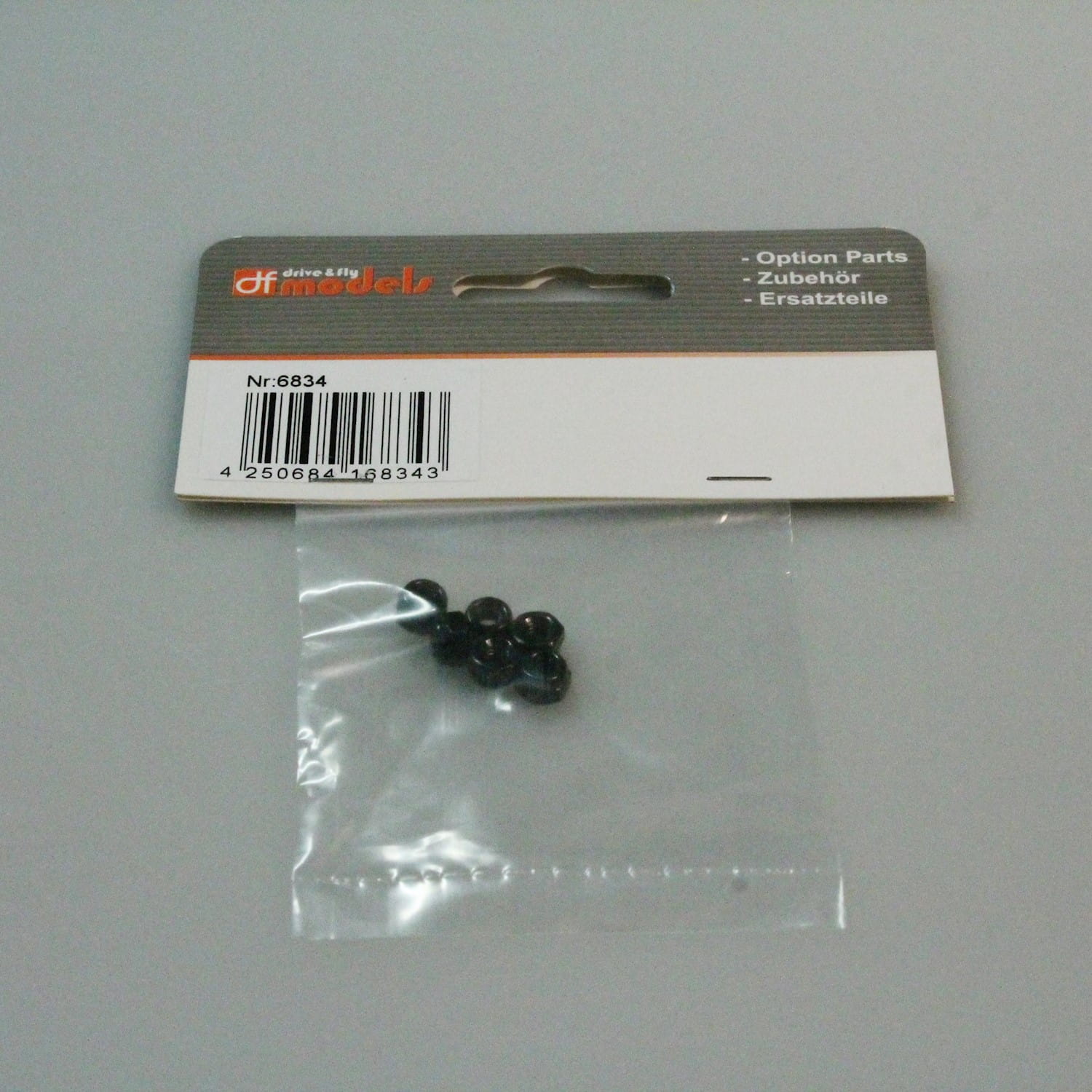 Drive & Fly Models Muttern selbstsichernd M4x4 (6) f. 3030