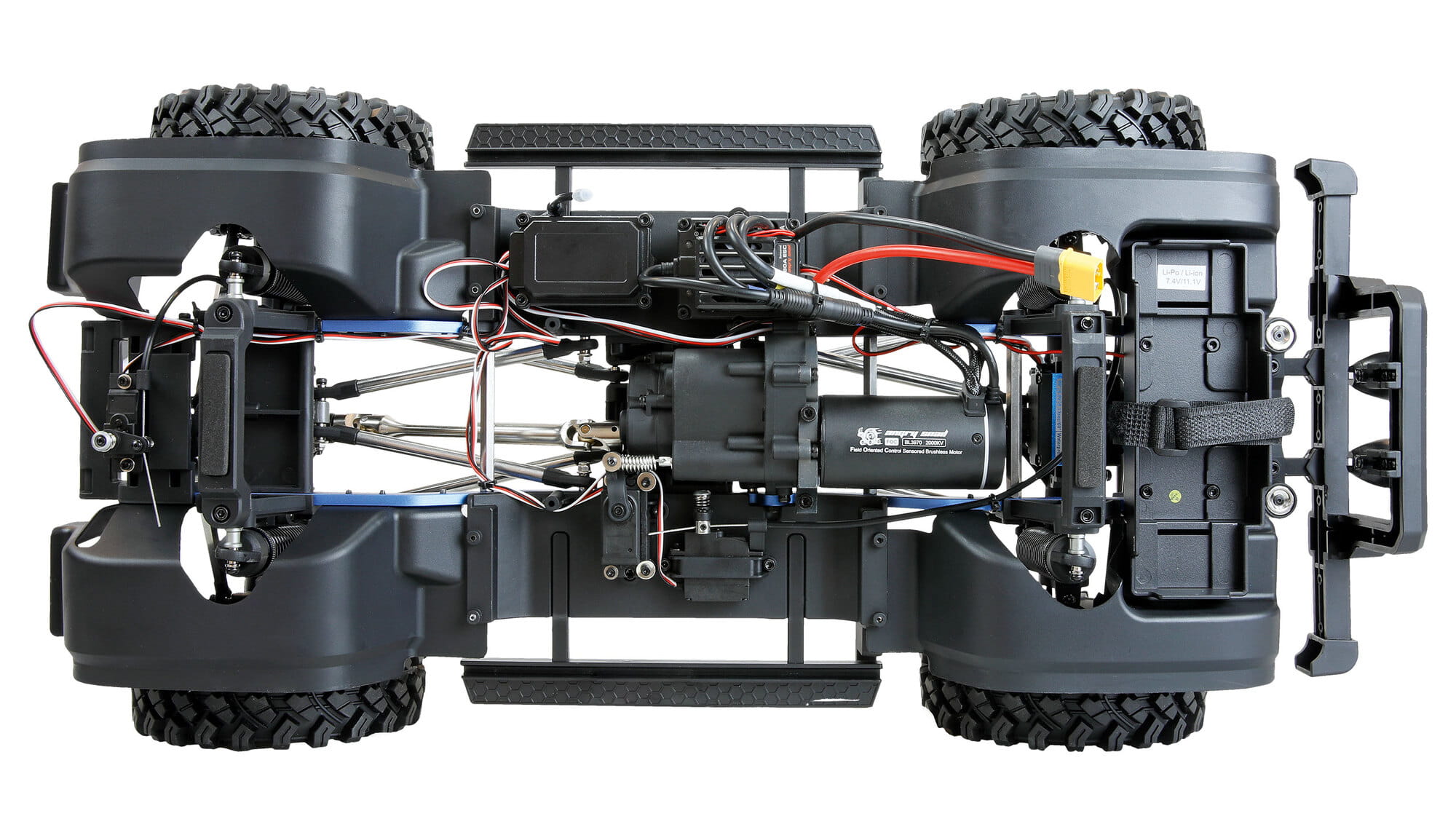 Amewi ALLRock H8 V2 Scale RC Crawler brushless 1_8 ARTR blau_orange - Art_-Nr. 22765
