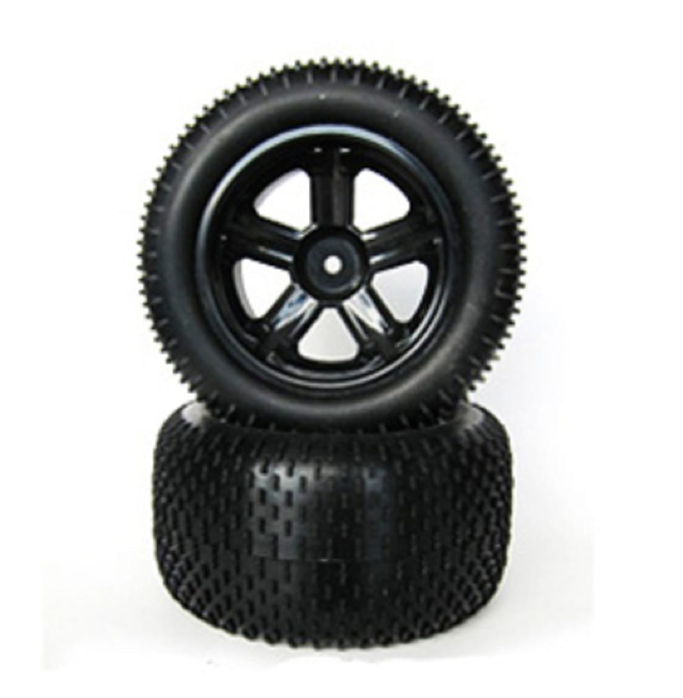 Krick Truggy Raeder Knobby kpl. MegaE _Paar_ - RC-Zubehoer