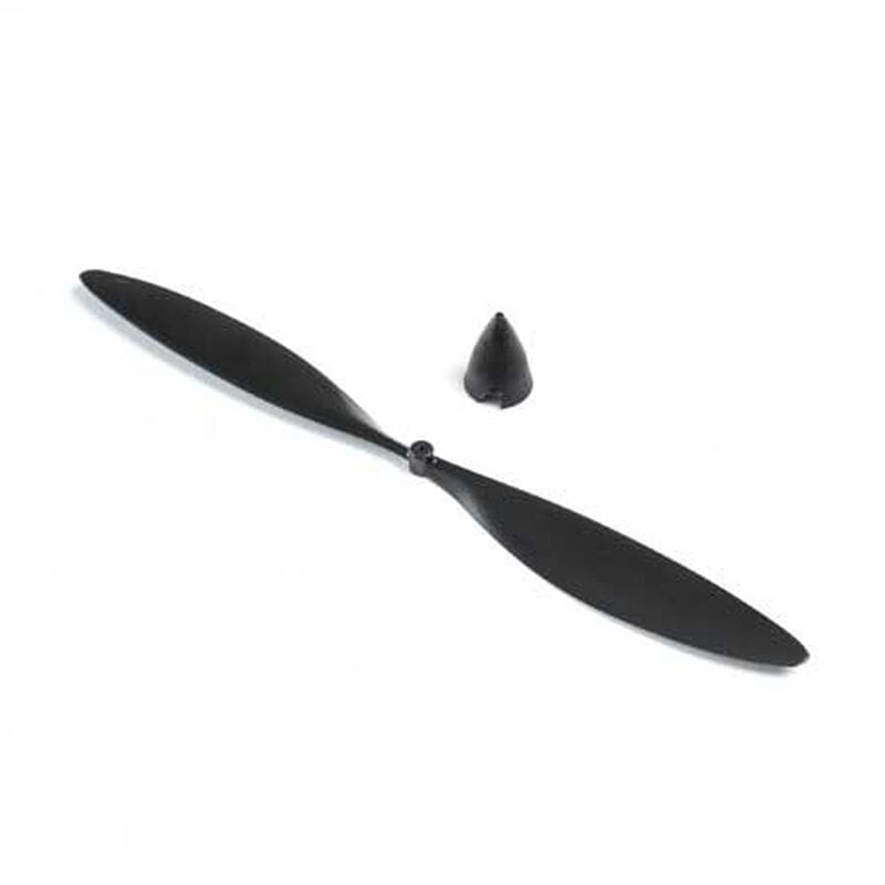 E-flite Propeller with Spinner 140mm x 45mm: Vapor/Night E-flite Propeller with Spinner 140mm x 45mm_ Vapor_Night - RC-Zubehoer