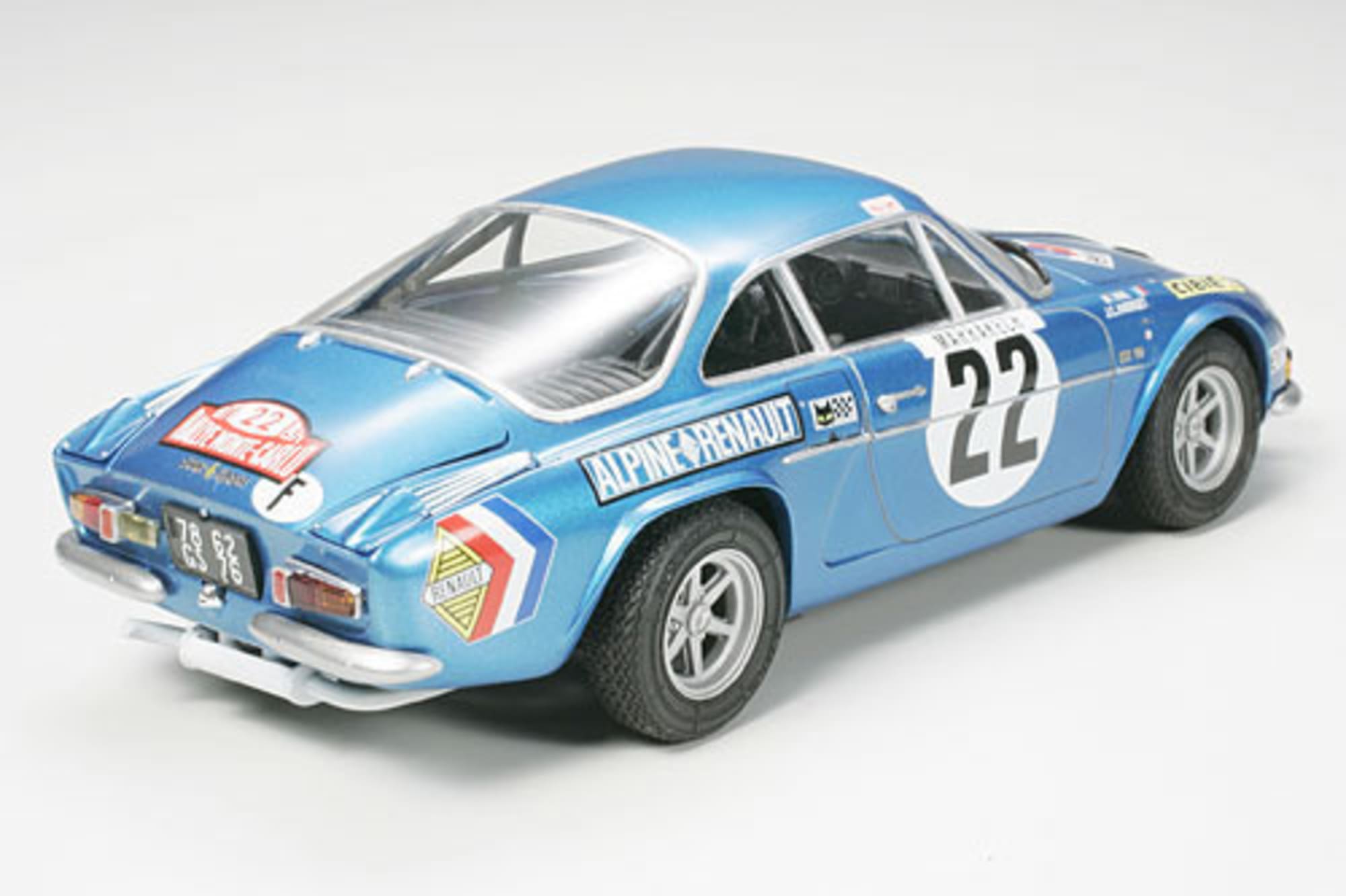 Tamiya 1_24 Renault Alpine A110 '71 Monte Carlo Modellbausatz – Detailgetreue Nachbildung