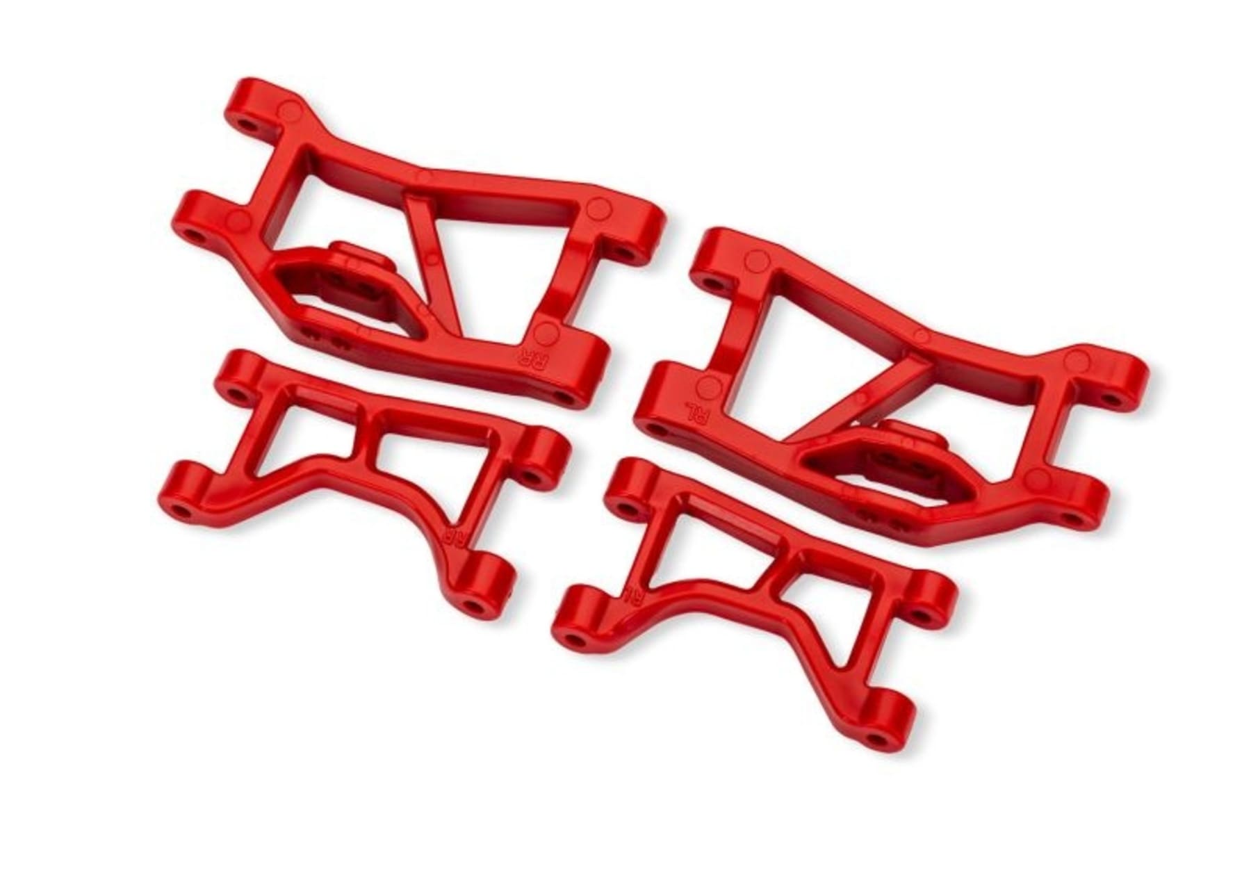 Querlenker hinten oben_unten l_r rot fuer Mini Slash 4x4 _ andere fuer RC Modelle