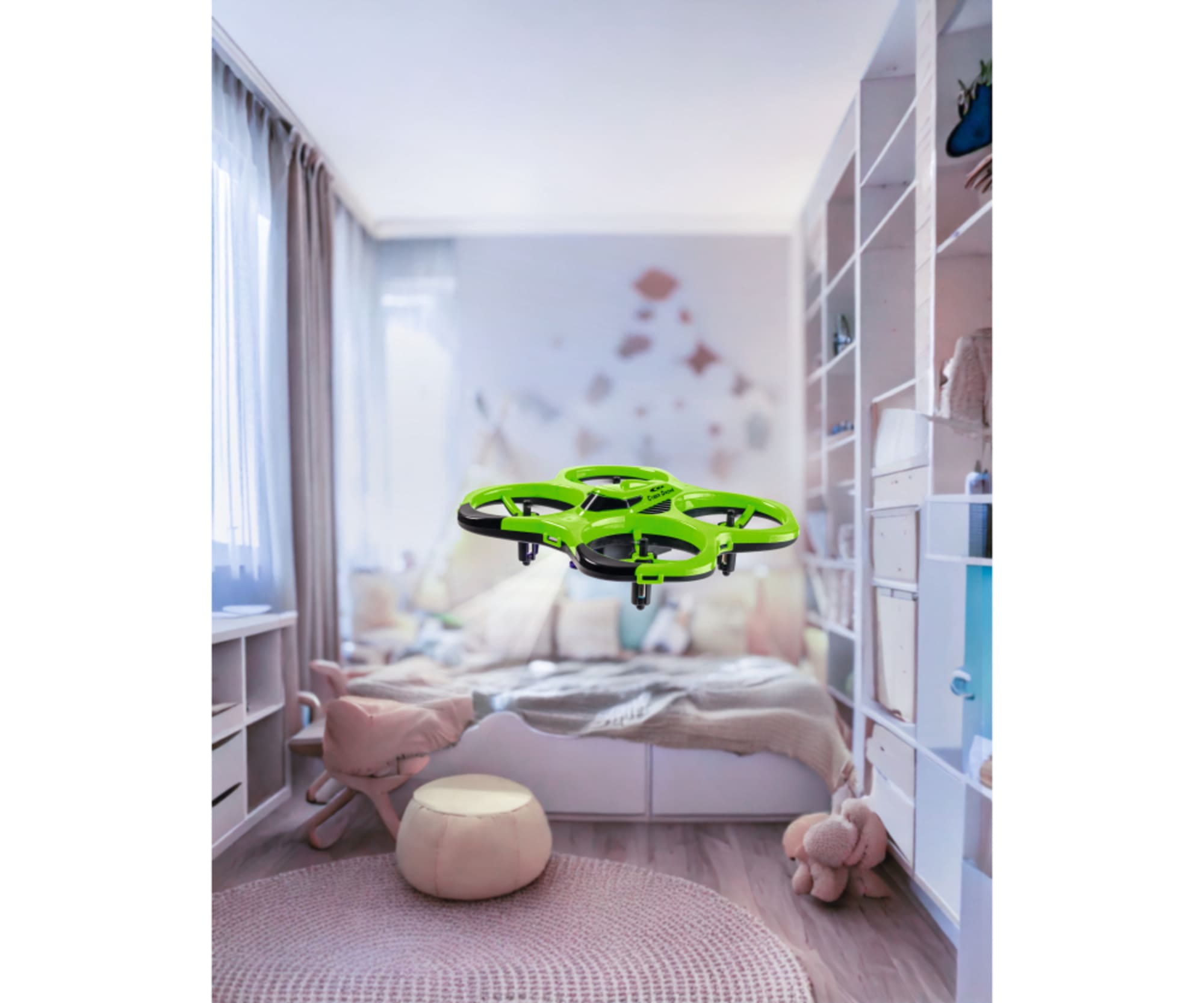 Carson RC Spielzeug Cyber Drone IR RTF gruen - Carson RC Elektronik