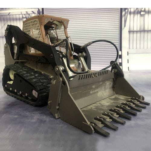 Thicon 1_14 Kompaktlader mit Kettenfahrwerk weiss_schwarz Bausatz - RC-Zubehoer