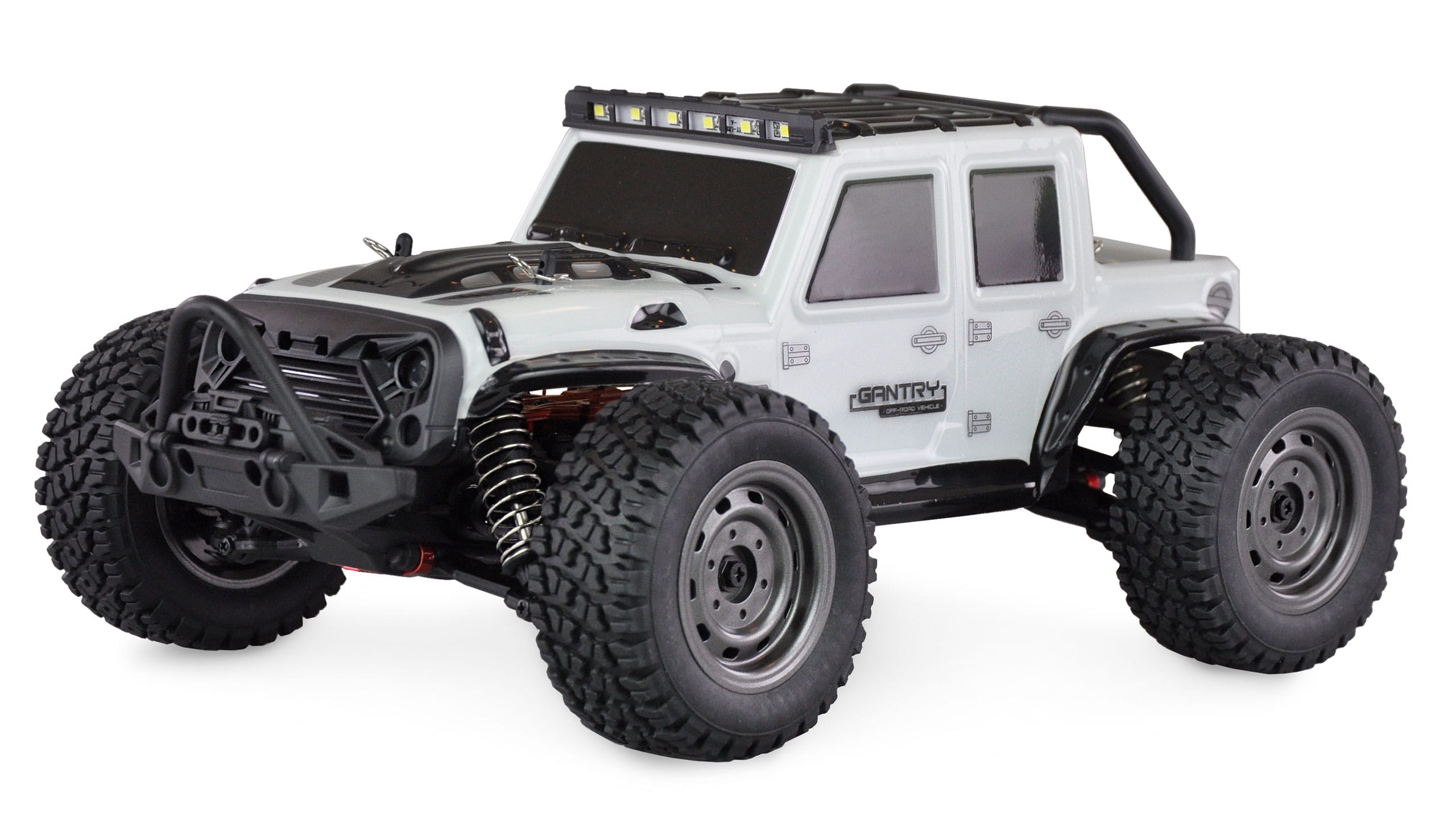 Amewi M-Land monstertruck 48 km/u 4WD 1:16 RTR rood (RTR Gereed voor gebruik Amewi M-Land monstertruck 48 km/u 4WD 1:16 RTR rood (RTR Gereed voor gebruik