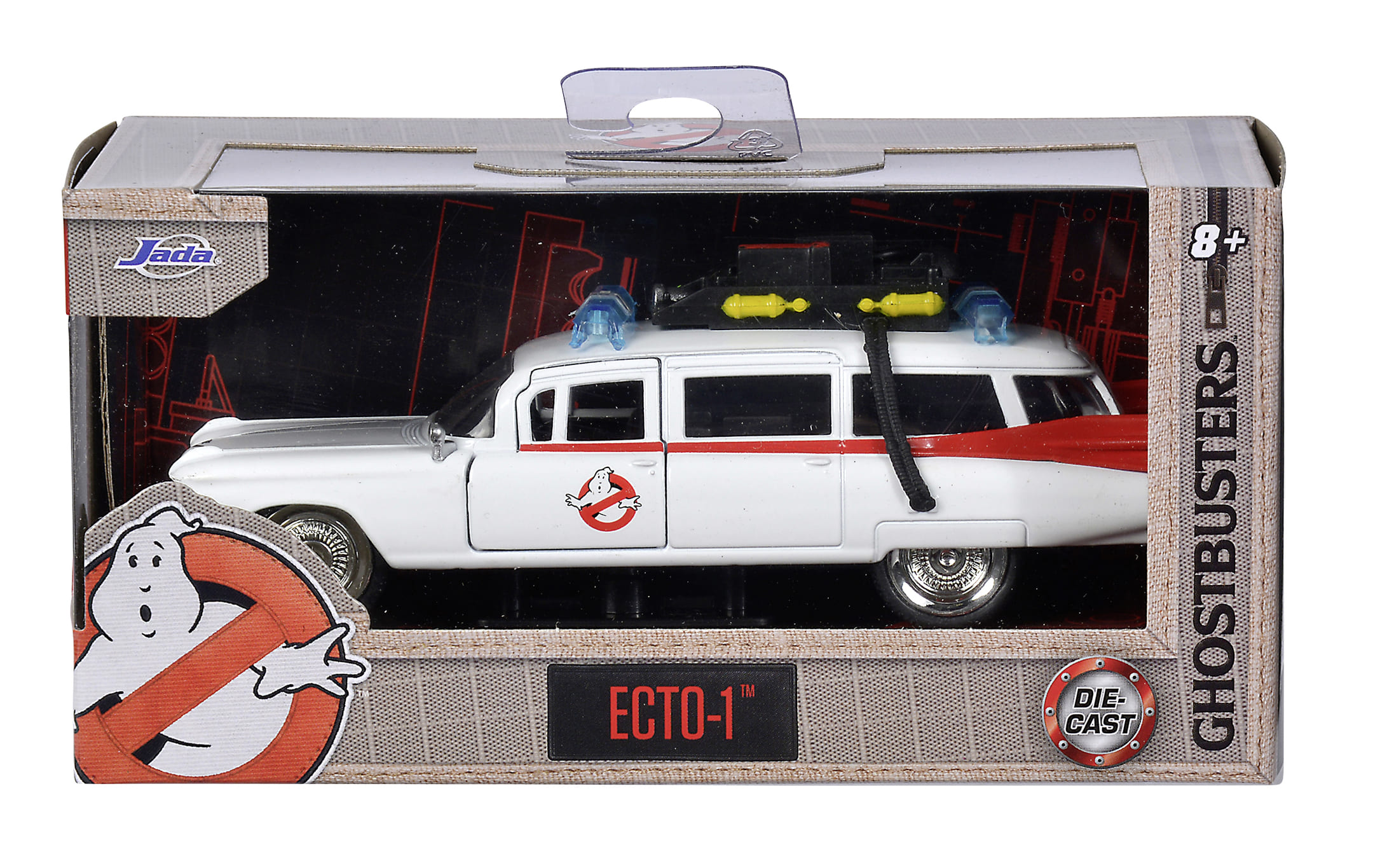 Jada Ecto-1 1_32 Ghostbusters Modellauto aus der Hollywood Rides Serie