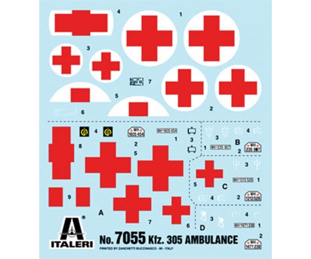 Italeri 1:72 Sd.Kfz.305 Rettungswagen