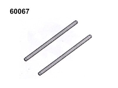 Amewi 60067 Rear Hub Carrier Hinge Pins _short_ 3_1 - RC-Zubehoer