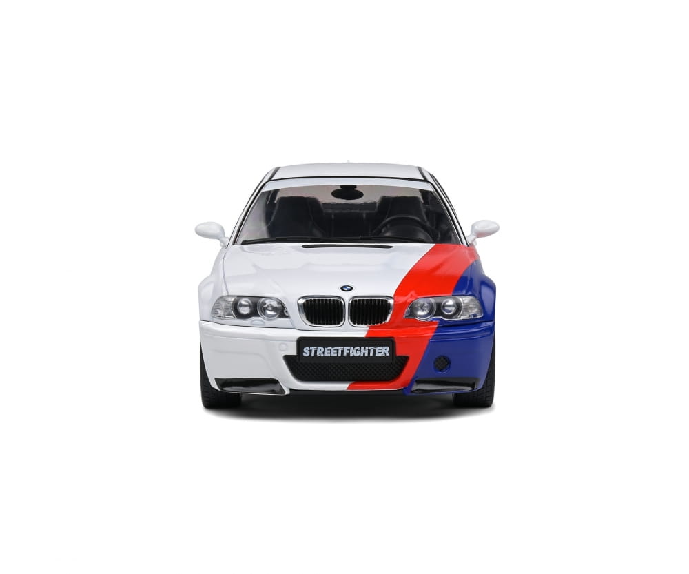 Solido 1:18 BMW E46 M3 Streetf weiß Modellauto