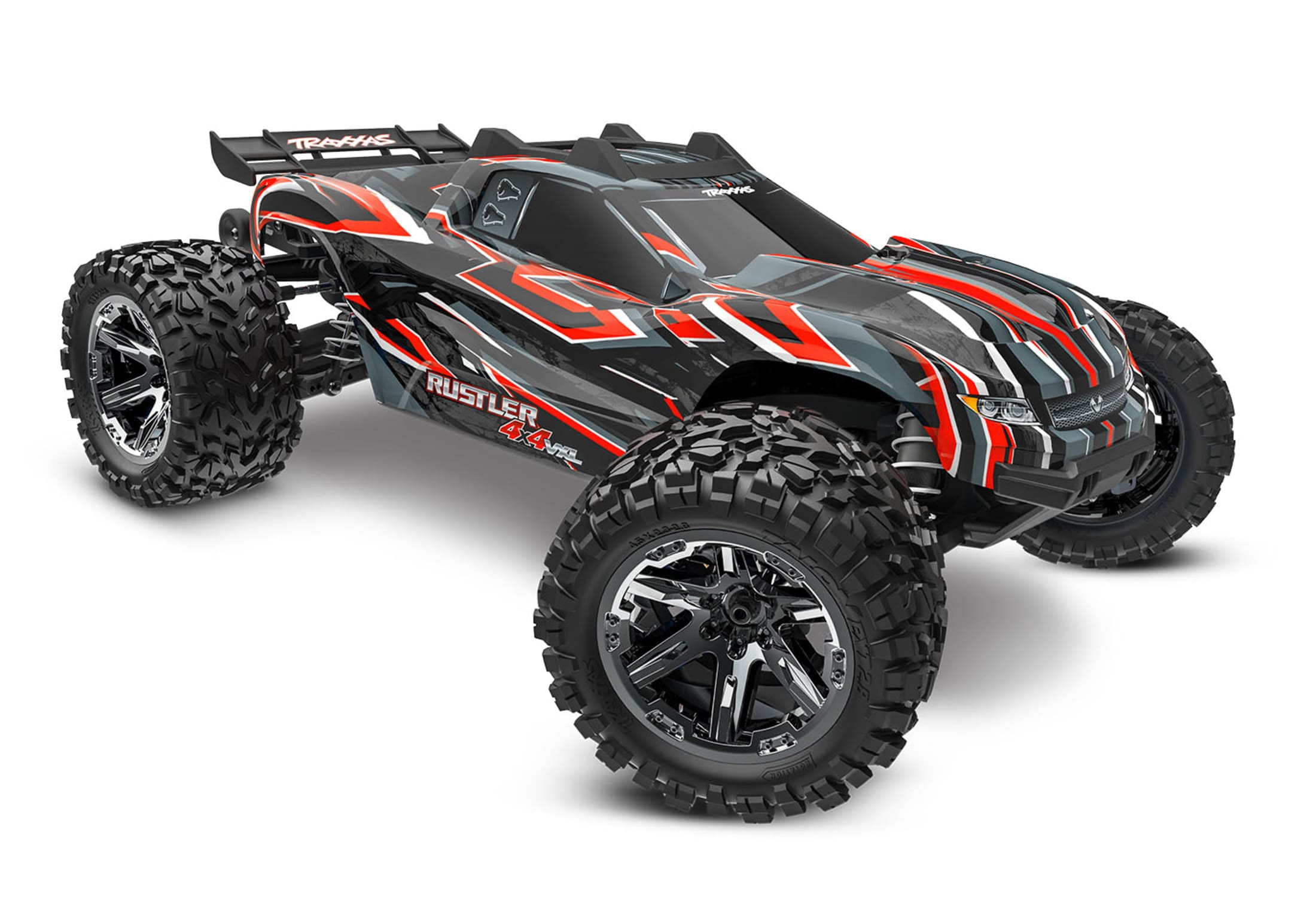 Traxxas Rustler 4x4 VXL Stadium Truck 1_10 RTR in Rot