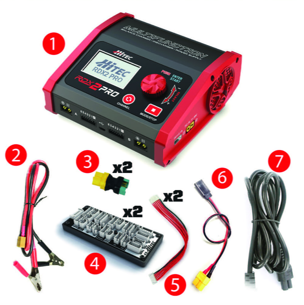 Multiplex RDX 2 PRO Duo Charger AC/DC Multiplex RDX 2 PRO Duo Charger AC/DC