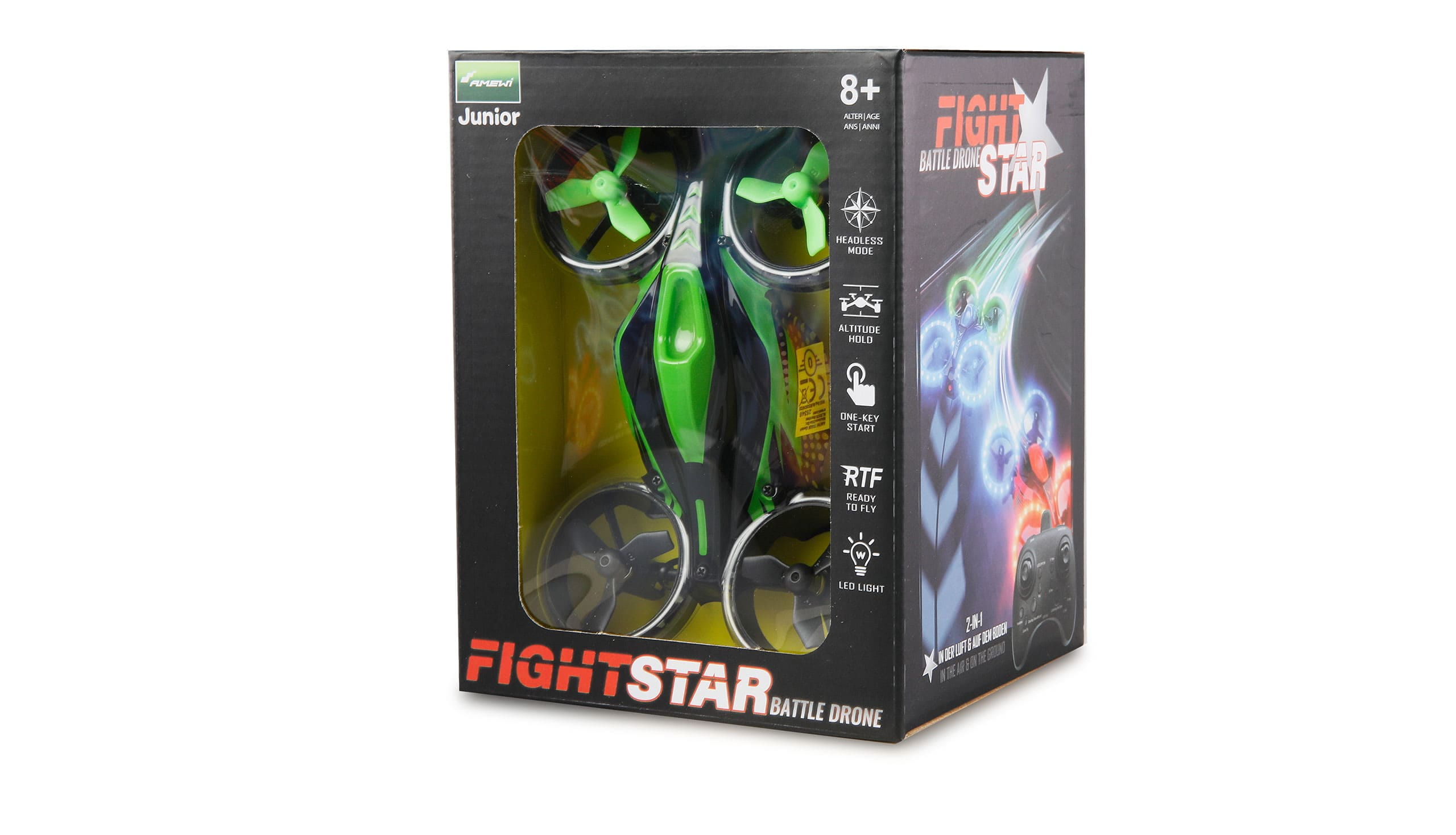 Amewi RC FightStar Battle Drone RTF gruen - RC-Zubehoer