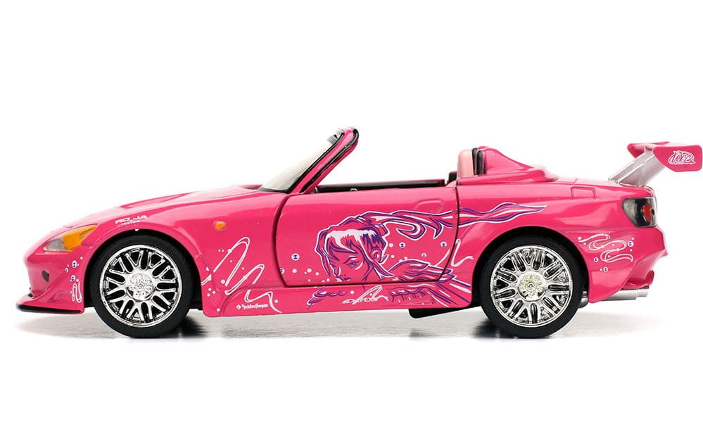 Jadatoys 1995 Sukis Honda S2000 Pink Fast & Furious 1:32 Modellauto