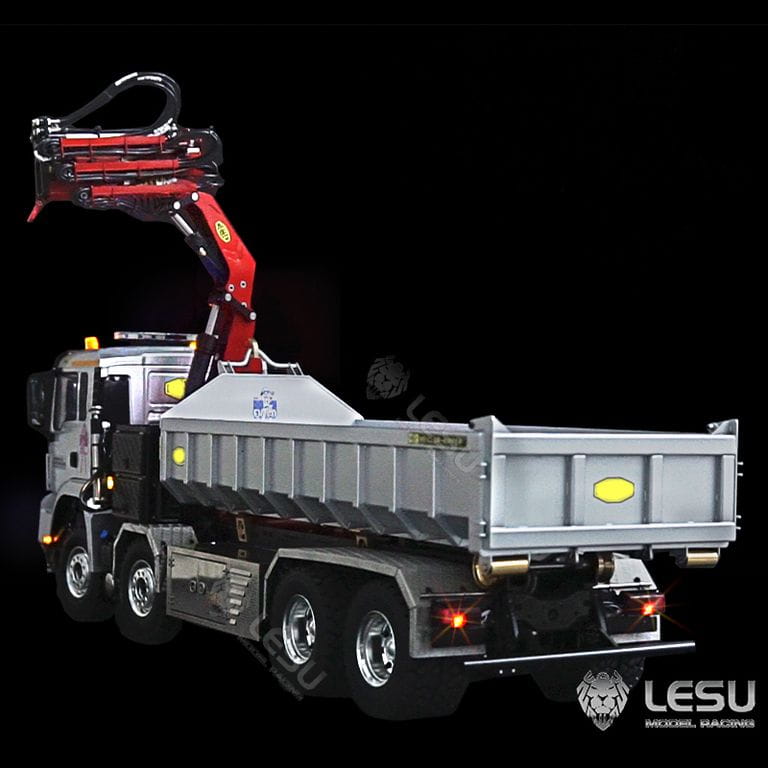 Lesu 1_14 MAN TGS 8x8 Abroller mit Ladekran - RC-Zubehoer