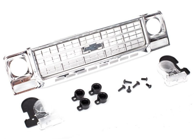 Traxxas Grill Chevrolet Blazer _1979_ Grill Retainers _4_  Dachlicht - RC-Zubehoer