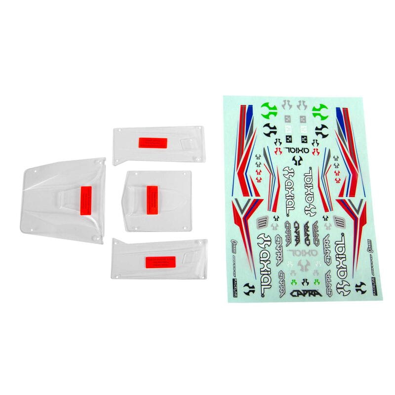 Axial Body Panel Set _Clear_ UTB - RC-Zubehoer