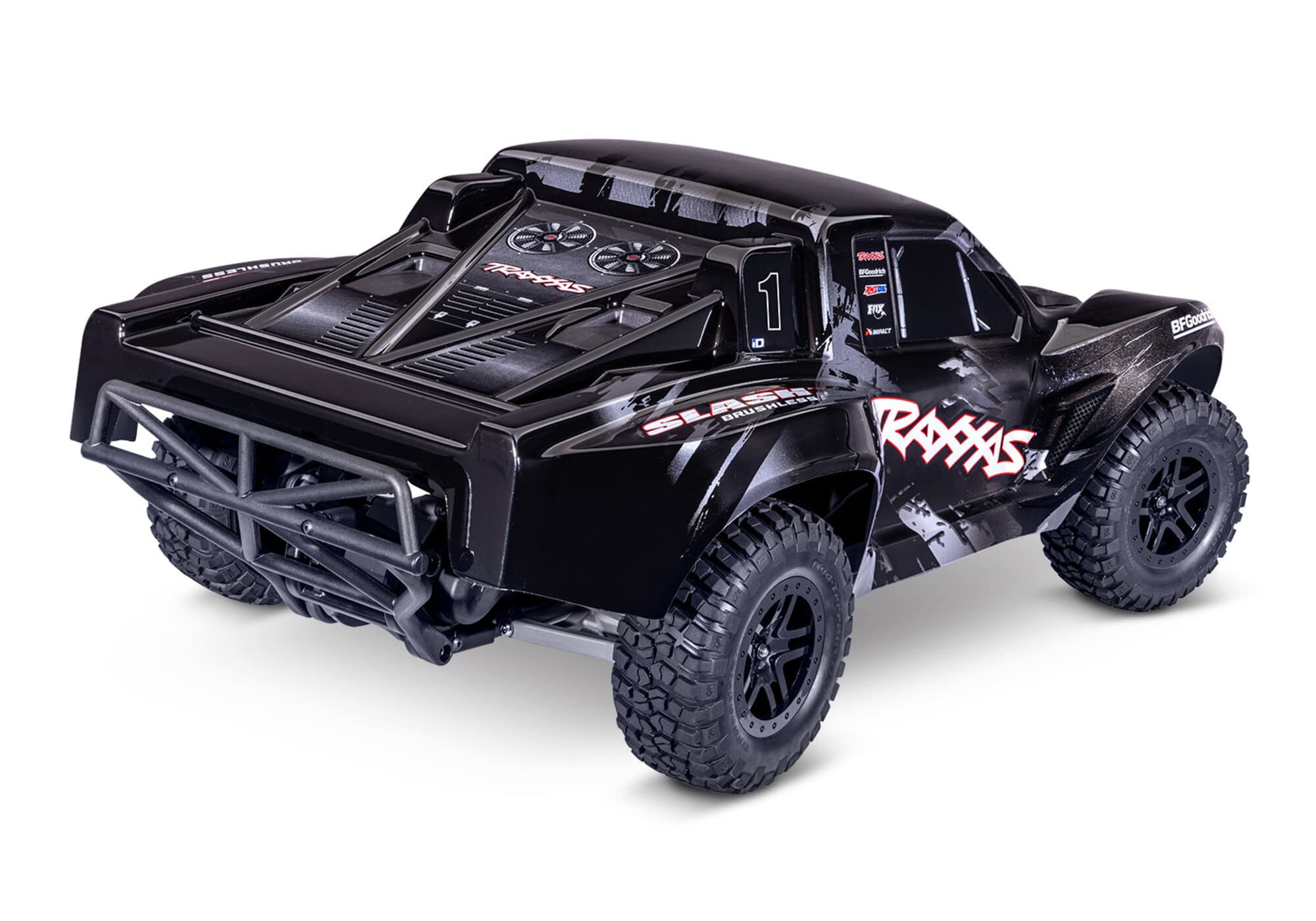 Traxxas Slash 2WD VX3 Brushless RTR Short Course Truck Schwarz