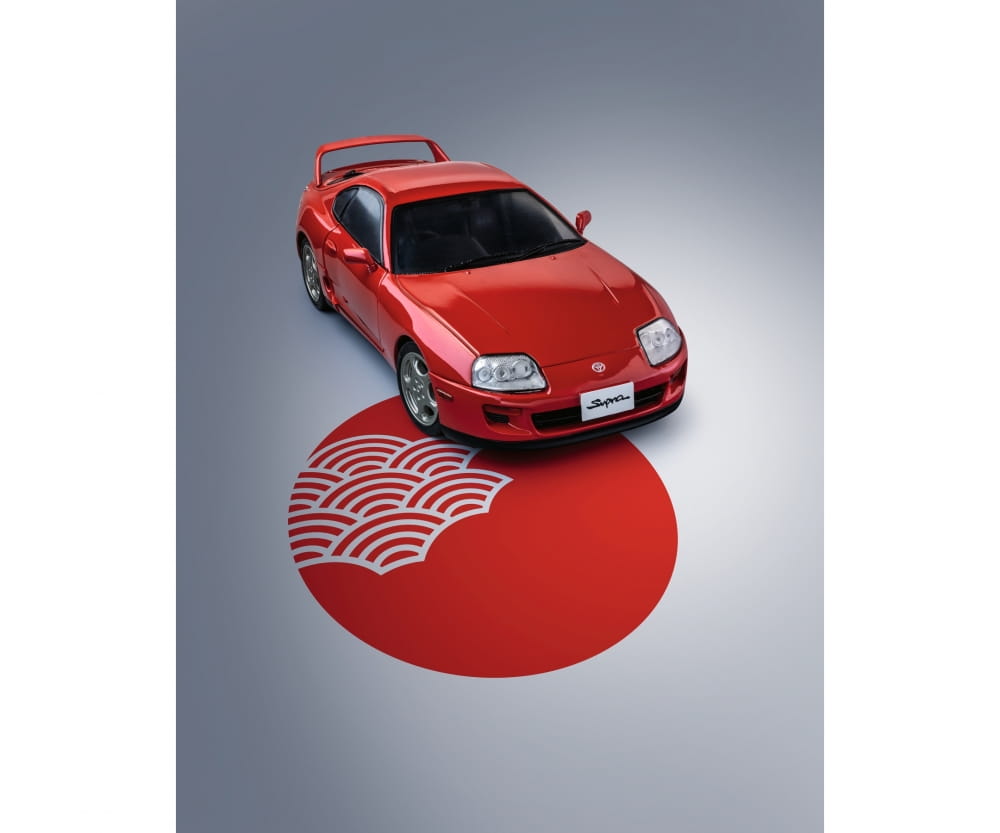 Solido 1:18 Toyota Supra rot