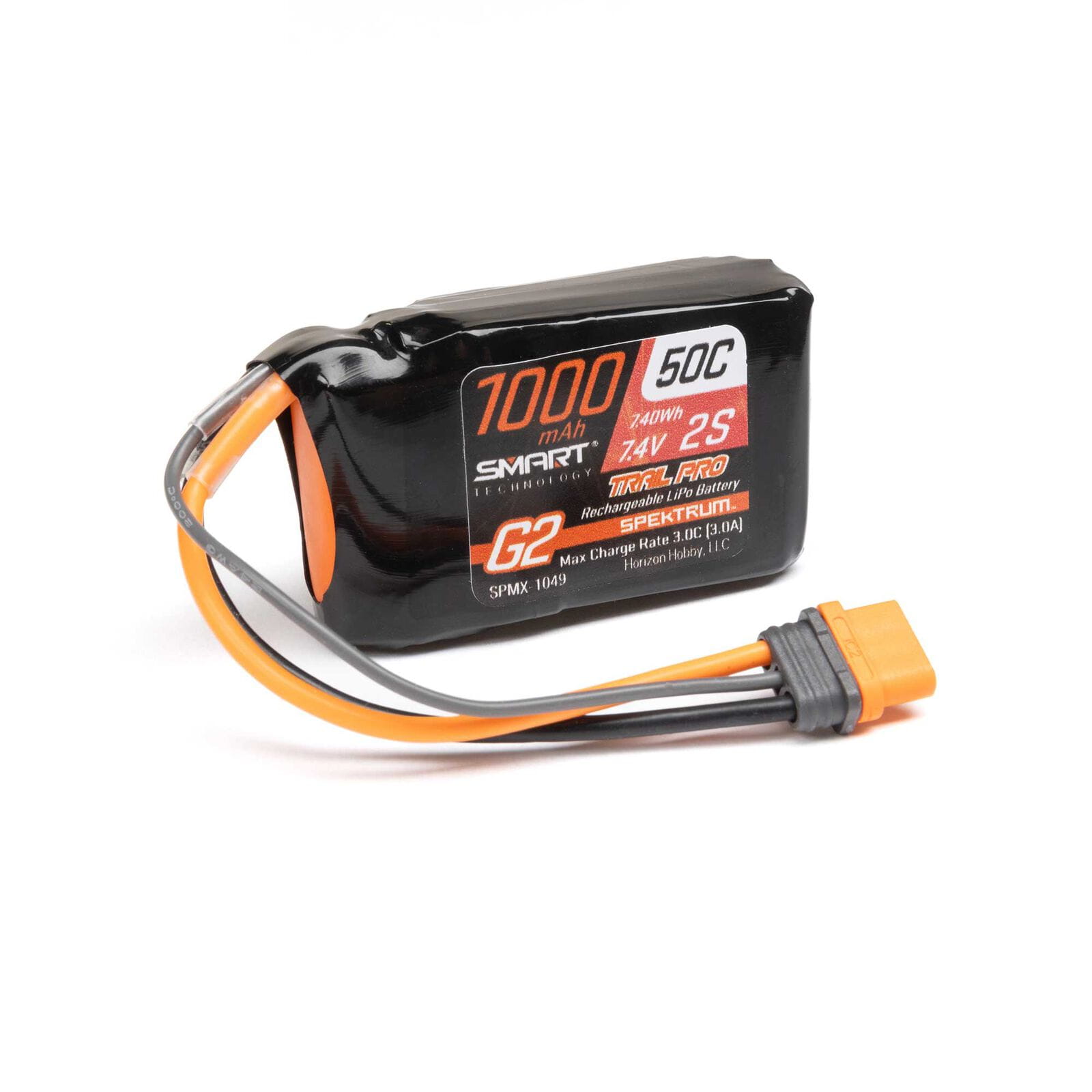 spektrum-lipo-akku-7-4v-1000mah-2s-50c-smart-g2-trail-pro-ic2