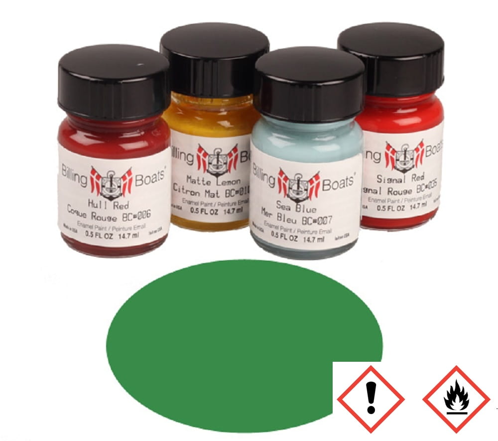 Billing Boats Emerald grün 22 ml Acryl Farbe Billing Boats Emerald grün 22 ml Acryl Farbe