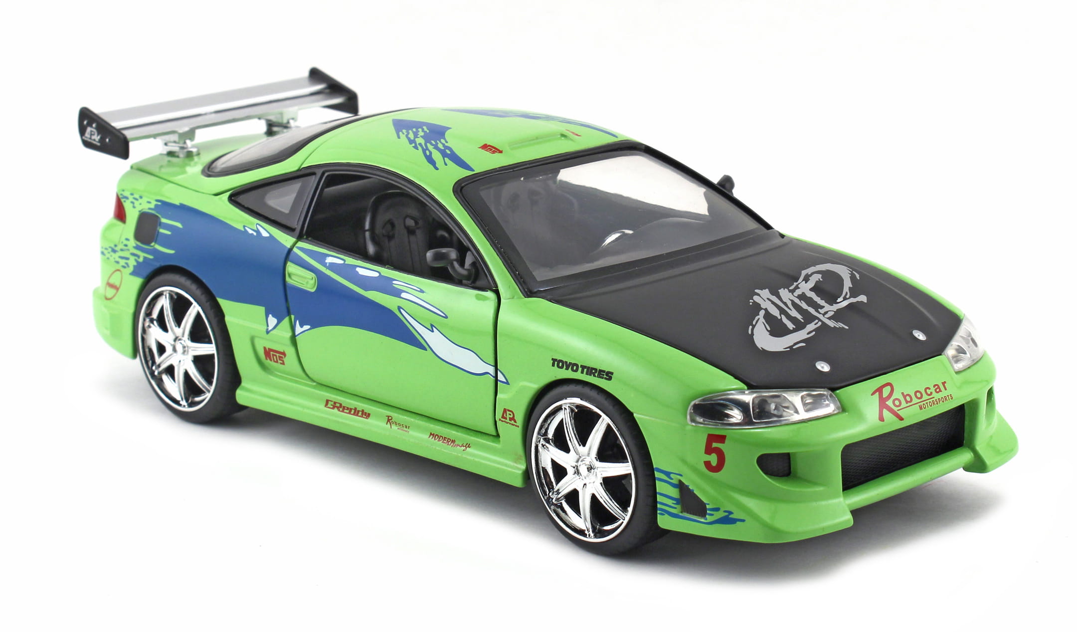 Jada Toys Fast _ Furious 1995 Mitsubishi Eclipse Modellauto 1_24_