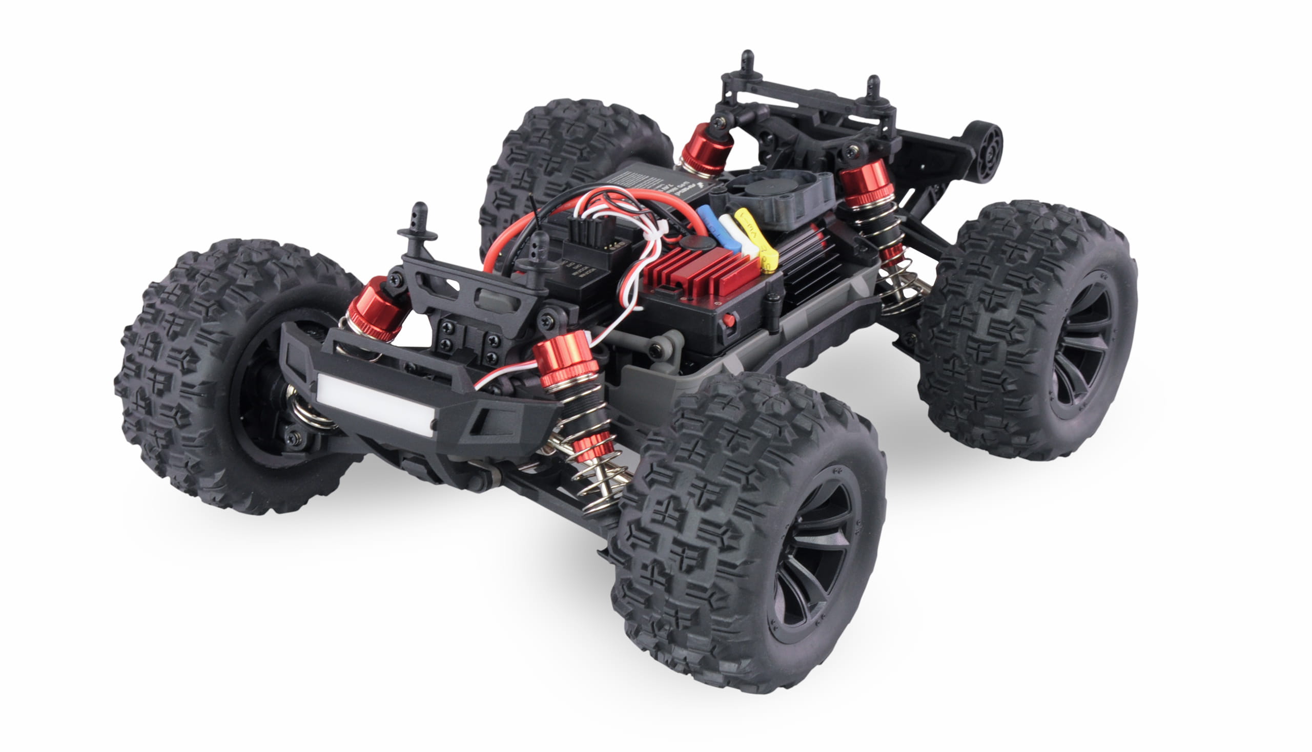 Amewi Hyper GO Monstertruck Brushless 4WD 1_16 RTR – Blau_Weiss - Offroad Racing Modell