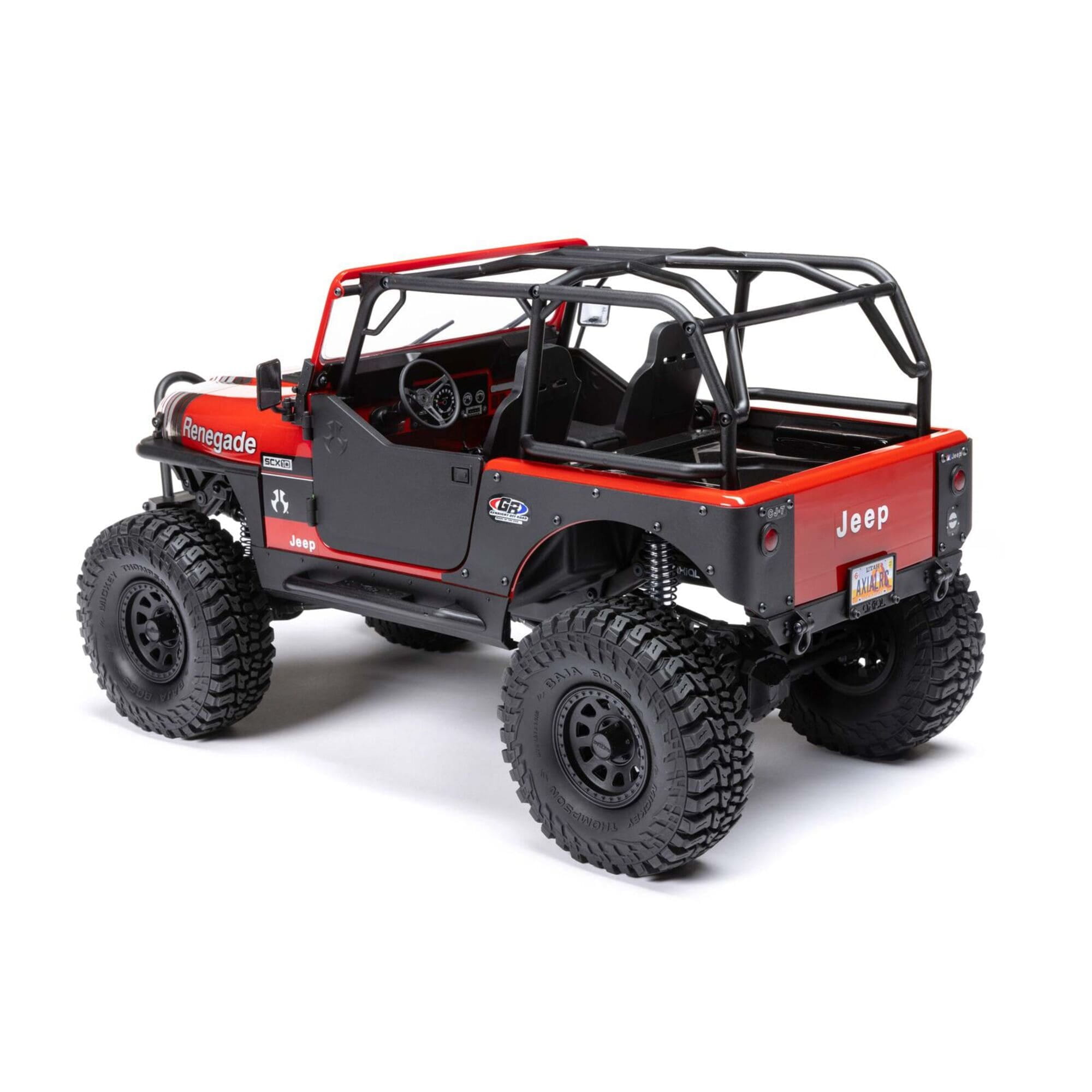 Axial SCX10 III Jeep CJ-7 Rock Crawler RTR Rot