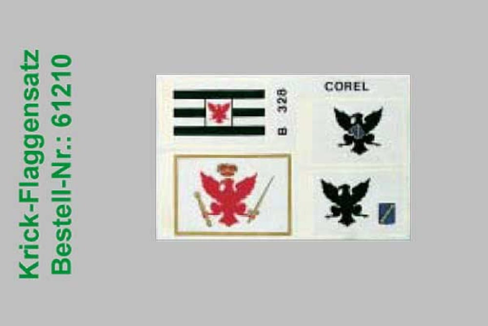 Krick Flaggensatz Yacht d'Oro,Berlin Krick Flaggensatz Yacht d'Oro_Berlin - RC-Zubehoer