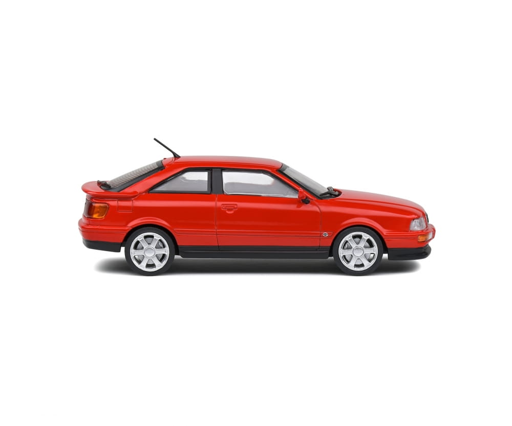 Solido 1_43 Audi S2 Coupe Modellauto rot - Detailgetreue Nachbildung