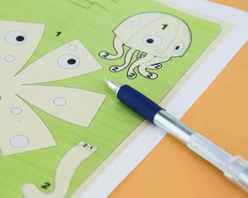 Modelcraft Messer mit drehbarer Klinge und Softgriff