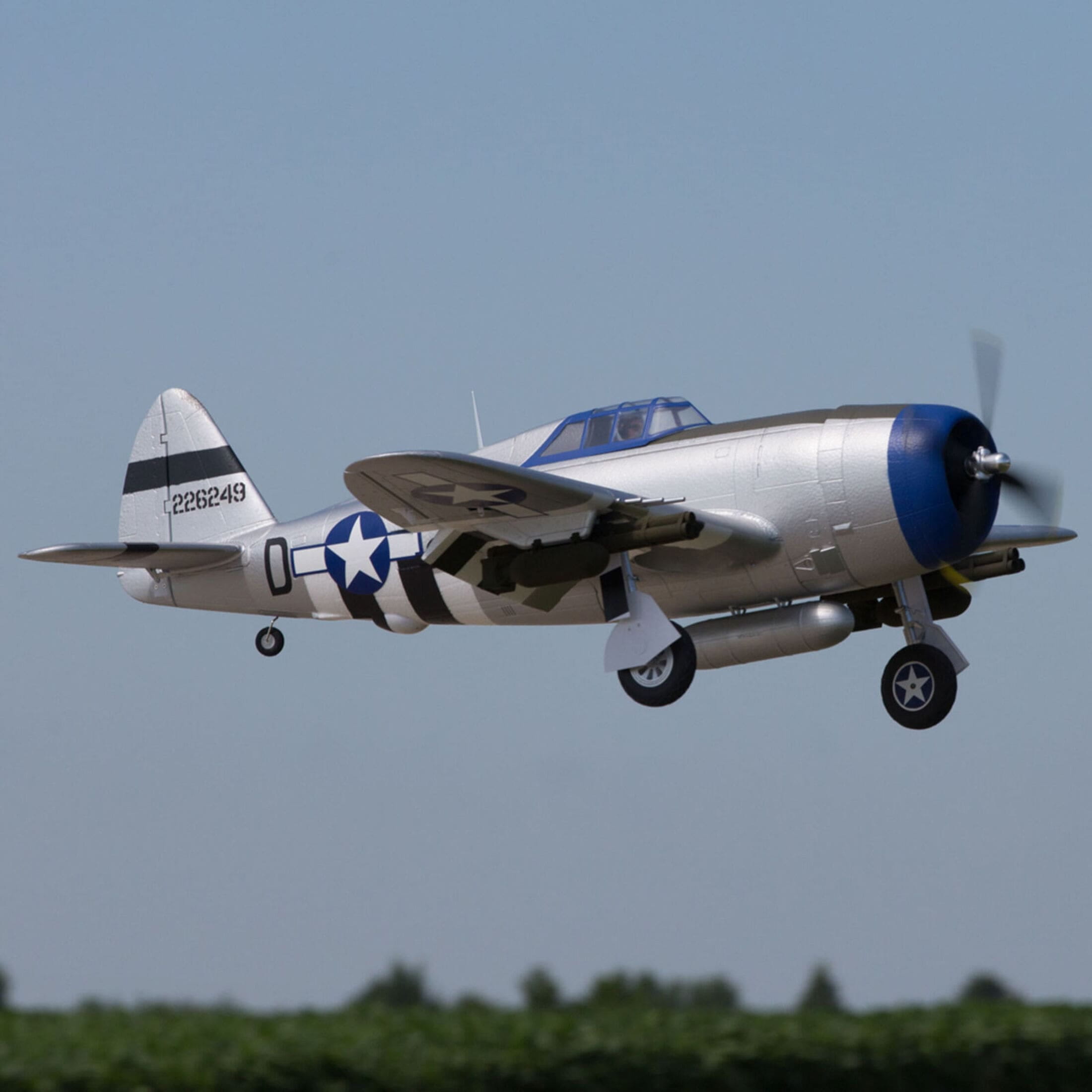 E-flite P-47 Razorback 1.2m PNP RC Flugzeug e-flite-razorback-rc-flugzeug-spektrum-pnp-verion-mit-servos-regler
